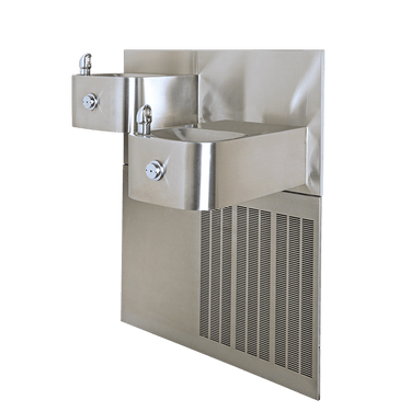 Barrier-Free Chilled Dual Wall-Mount Fountain